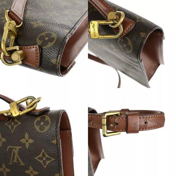 LOUIS VUITTON Monceau 28 2Way Shoulder Hand Bag Monogram Leather - Picture 7 of 16